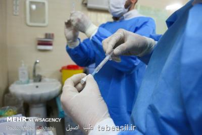 ظفرقندی عنوان کرد؛ تمامی کادر درمان تا دو هفته آتی واکسینه می شوند