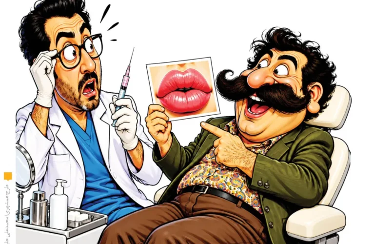 این مرد ایرانی ۳۰۰عمل زیبایی انجام داده و هر روز دهها میلیون خرج خودش می کند
